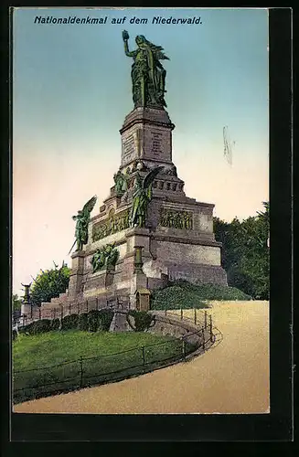 AK Nationaldenkmal auf dem Niederwald