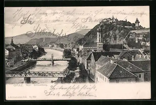 AK Graz, Mur. Schlossberg