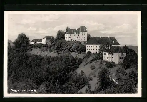 AK Seggauberg, Blick zum Schloss Seggau