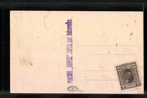 AK Lopud, Ortsansicht am Wasser