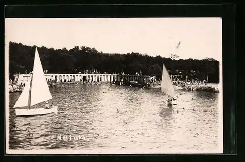 AK Malinska, Blick zum Schwimmbad