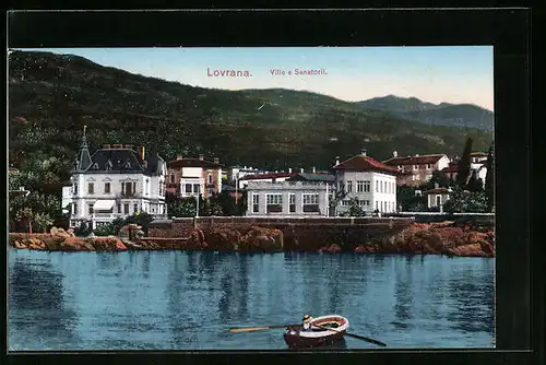 AK Lovrana, Ville e Sanatorii