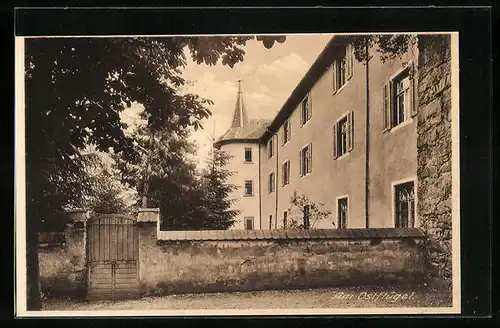 AK Villingen / Schwarzwald, Lehr- u. Erziehungs-Institut St. Ursula, Ostflügel
