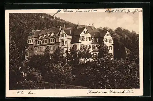 AK Oberachern, Sanatorium Friedrichshöhe