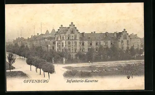 AK Offenburg, Infanterie-Kaserne