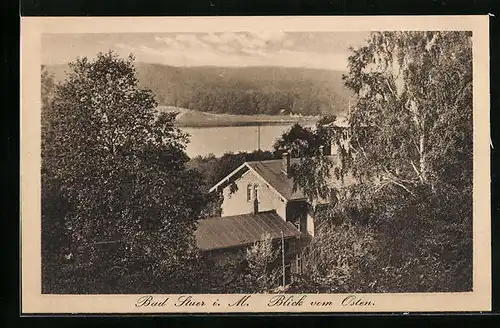AK Bad Stuer i. M., Blick von Osten