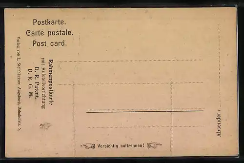 AK Lindau i. B., Ortsansicht aus der Vogelschau