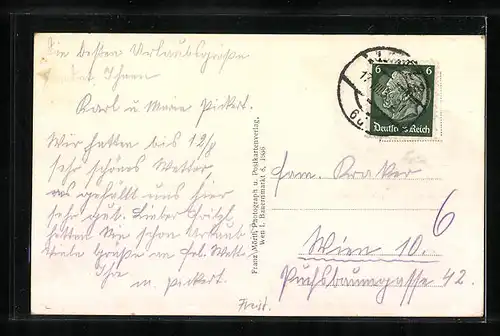 AK Neumarkt im Mühlkreis, Ortsansicht aus der Vogelschau