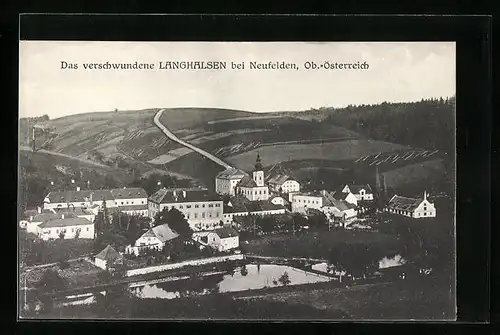 AK Langhalsen, Gesamtansicht aus der Vogelschau