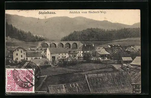 AK Steinhaus, Ausblick vom Hocheck-Weg
