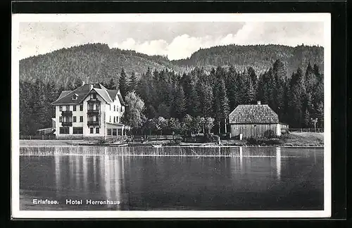 AK Erlafsee, Hotel Herrenhaus