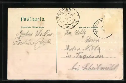 AK Mitterbach, Totalansicht aus der Vogelschau