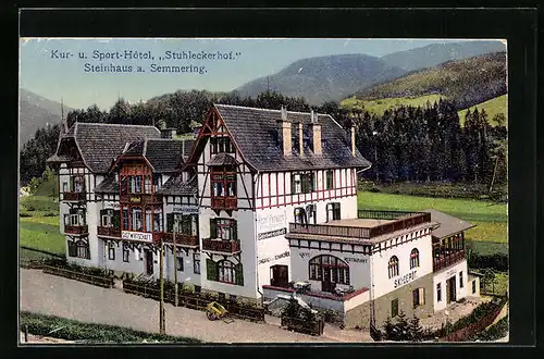 AK Steinhaus am Semmering, Kur- und Sporthotel Stuhleckerhof
