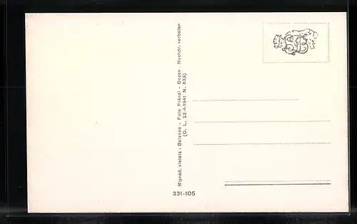 AK Freienfeld, Ortsansicht mit Maria Trens, Campo di Trens