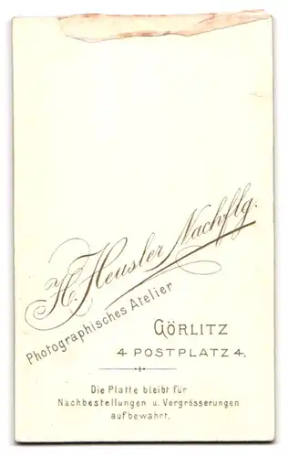 Fotografie H. Heusler Nachflg., Görlitz, Postplatz 4, Junge im Matrosenanzug