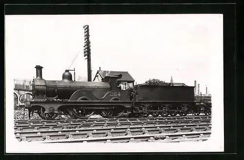 AK Lokomotive der englischen Eisenbahn Nr. 254