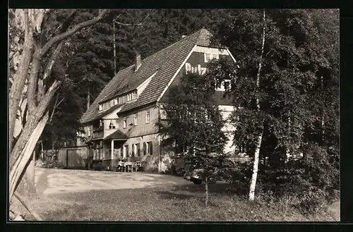 AK Bärenfels /Erzgebirge, HO-Gaststätte Putzmühle