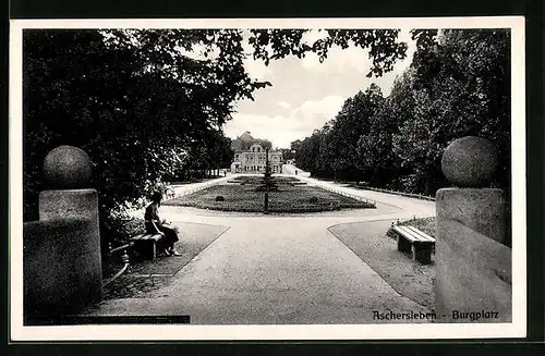 AK Aschersleben, Burgplatz