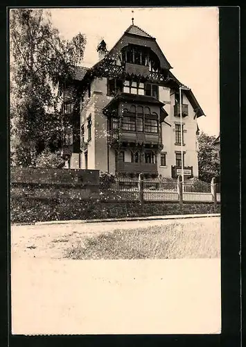 AK Hartha, Ansicht vom Reichsbahn- Erholungsheim