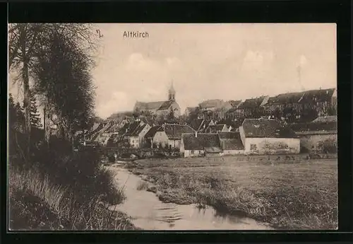 AK Altkirch, Flusspartie gegen Kirche