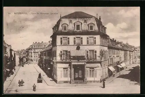 AK Mulhouse, Place du Nouveau Quartier