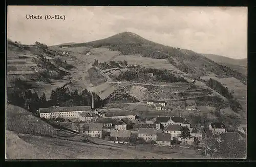 AK Urbeis /Els., Ortsansicht aus der Vogelschau