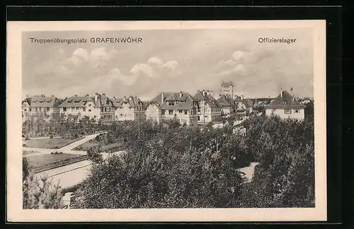 AK Grafenwöhr, Truppenübungsplatz, Offizierslager