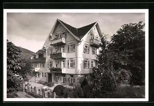 AK Herrenalb /Schwarzw., Hotel zum Kühlen Brunnen