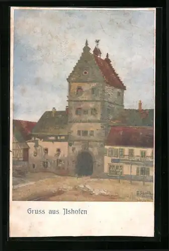 AK Ilshofen, Haller Torturm, Strassenpartie