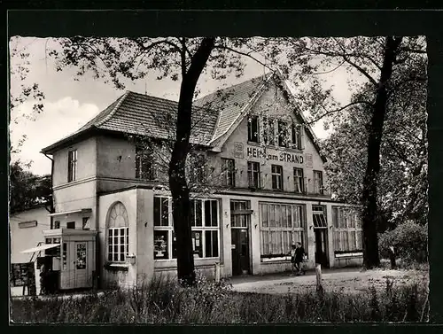 AK Boltenhagen, FDGB-Erholungsheim Heim am Strand mit Park