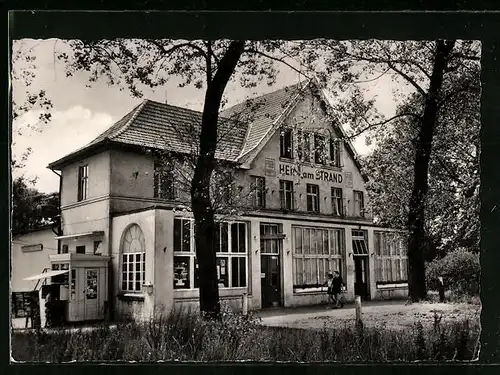 AK Boltenhagen, FDGB-Erholungsheim Heim am Strand, Frontalansicht