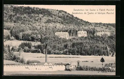 AK Saales, Sanatorium de Saales et fabrique Marchal