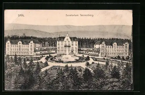 AK Saal, Sanatorium Tannenberg
