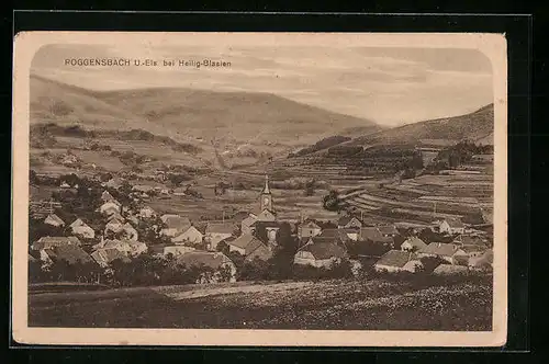 AK Roggensbach /U.-Els. bei Heilig-Blasien, Panorama