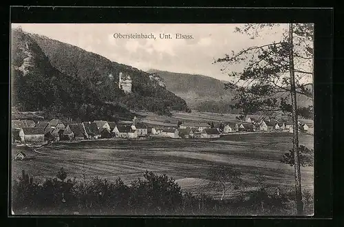 AK Obersteinbach /Unt. Elsass, Panorama