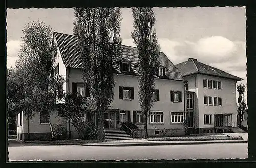 AK Bad Mingolsheim, Schwefelbad und Kurhaus Gantner
