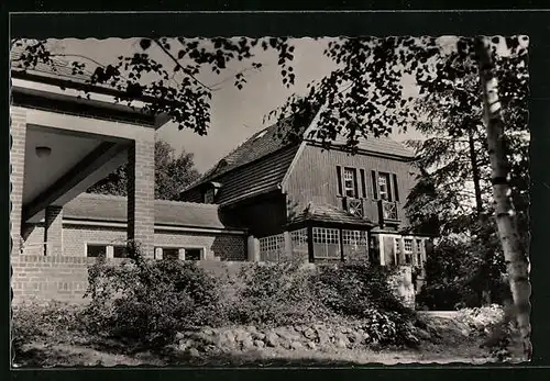 AK Hiddensee, Kloster Aussenansicht