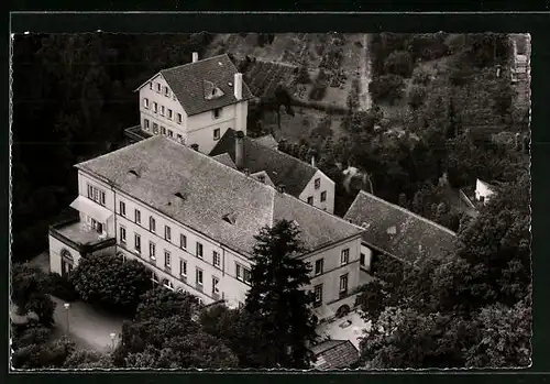 AK Bad Gleisweiler /Landau, Sanatorium aus der Vogelschau