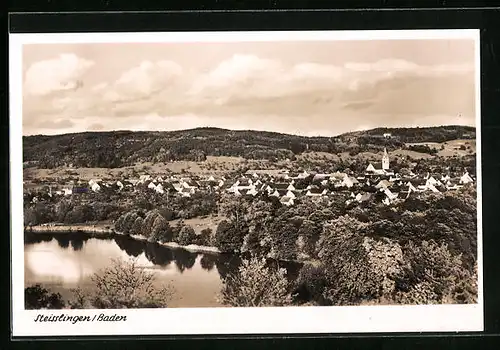 AK Steisslingen / Baden, Gesamtansicht mit Kirchturm