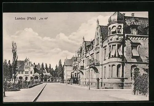 AK Landau, Strassenpartie der An 44
