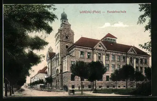 AK Landau / Pfalz, Handelsschule