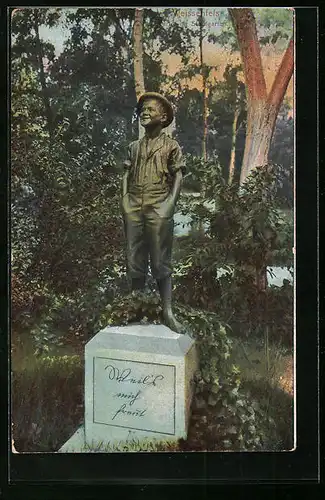 AK Weissenfels /S., Partie im Stadtgarten