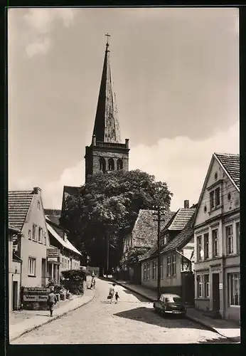 AK Bergen /Rügen, Kirchstrasse