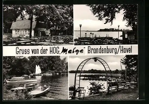 AK Brandenburg / Havel, Seglerhafen HOG Malge