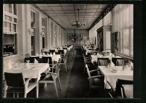 AK Kühlungsborn, Ostseehotel, Innenansicht