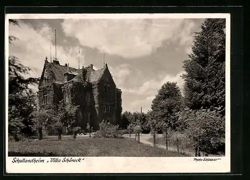 AK Kirchberg /Jagst, Blick auf das Schullandheim Villa Schöneck