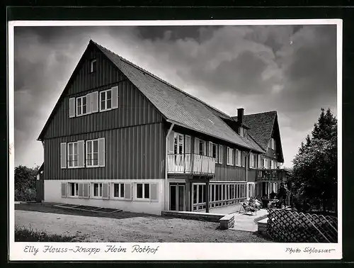 AK Rothof / Jagst, Gasthof Elly Heuss-Knapp Haus