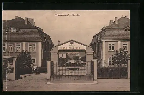AK Meissen, Polizeischule, Eingang