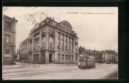 AK Mulhouse, Caisse d`Epargne et Faubourg de Belfort