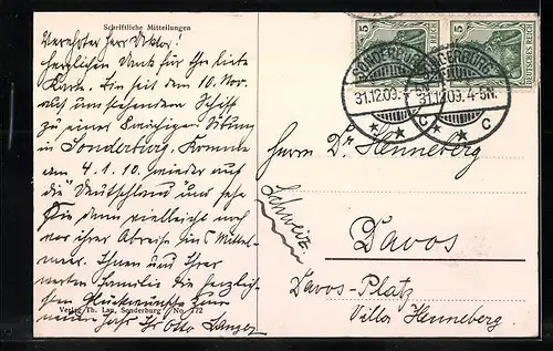 AK Kriegsschiff SMS Schwaben in der Bugansicht